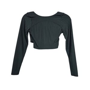Lululemon Athletica Green Crop Swim Top